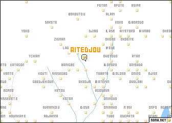 map of Aitedjou