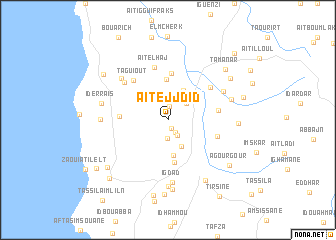 map of Aït ej Jdid