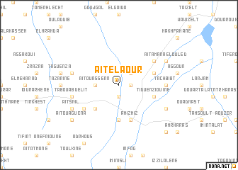 map of Aït el Aour