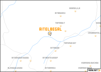 map of Aït el Begal