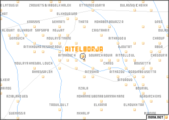 map of Aït el Borja