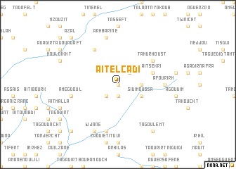 map of Aït el Cadi