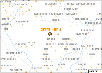 map of Aït el Hadj