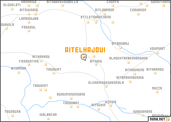 map of Aït el Hajoui