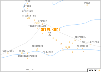 map of Aït Elkadi