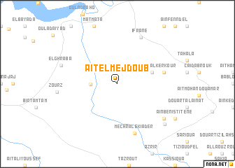 map of Aït el Mejdoub