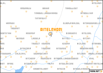 map of Aït el Rhori