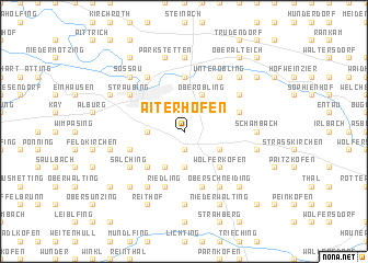 map of Aiterhofen