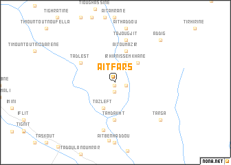 map of Aït Fars