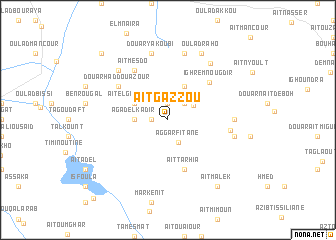 map of Aït Gazzou