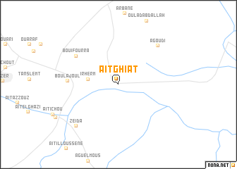 map of Aït Ghiat