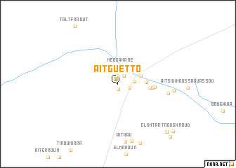 map of Aït Guetto