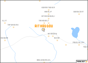 map of Aït Haddou