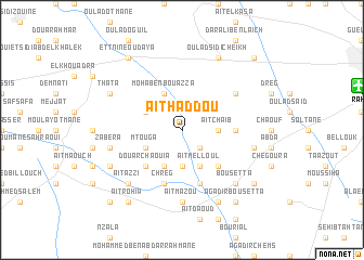 map of Aït Haddou