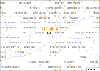 map of Aït Hamid