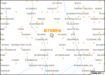 map of Aït Hamid