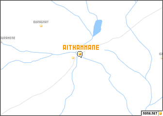 map of Aït Hammane