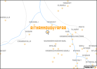 map of Aït Hammou ou Yafaa