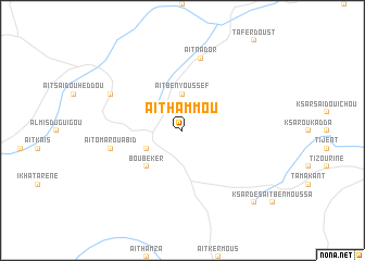 map of Aït Hammou