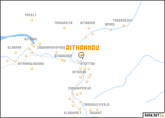 map of Aït Hammou