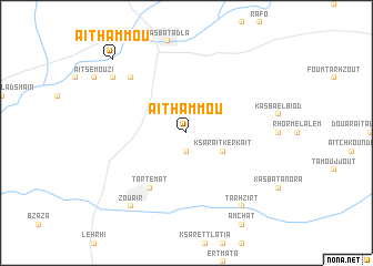 map of Aït Hammou