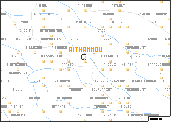 map of Aït Hammou