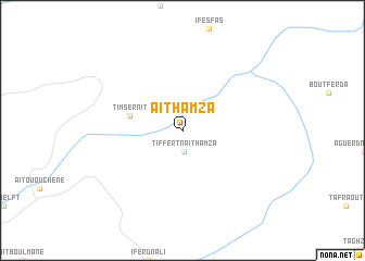 map of Aït Hamza