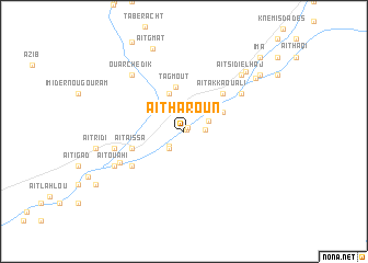 map of Aït Haroun