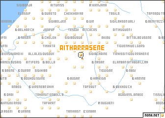 map of Aït Harrasene