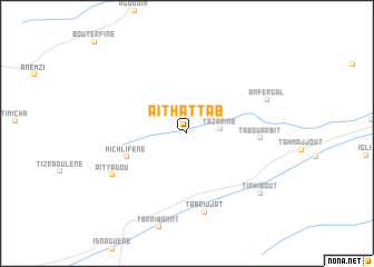 map of Aït Hattab