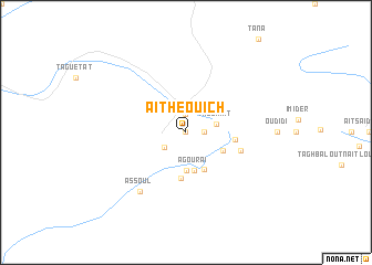 map of Aït Heouich