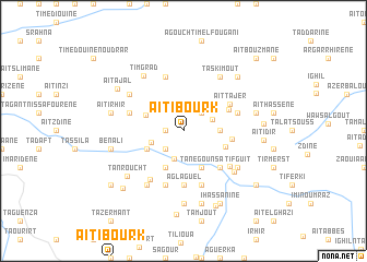 map of Aït Ibourk