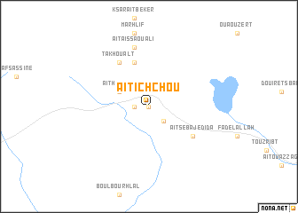 map of Aït Ichchou