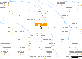 map of Aït Ider