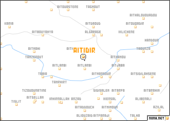 map of Aït Idir