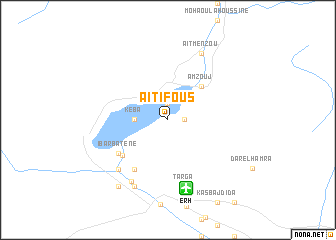 map of Aït Ifous