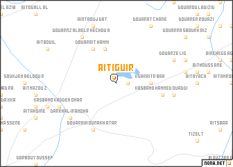 map of Aït Iguir