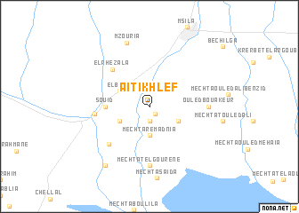 map of Aït Ikhlef