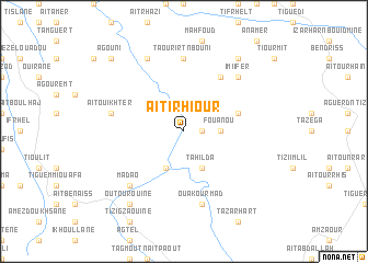 map of Aït Irhiour