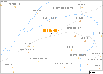 map of Aït Ishak