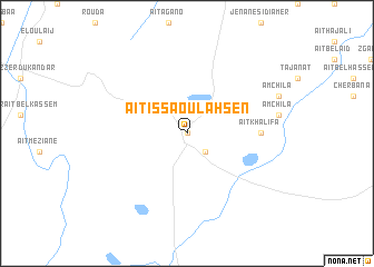 map of Aït Issa Ou Lahsen