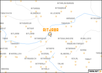 map of Aït Jaba