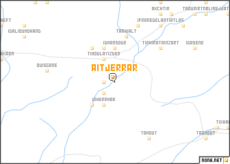 map of Aït Jerrar