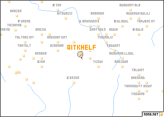 map of Aït Khelf