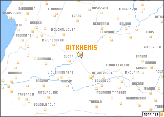 map of Aït Khemis