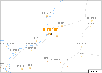 map of Aitkovo