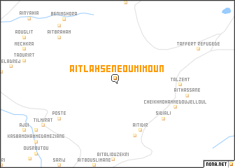 map of Aït Lahsene Ou Mimoun
