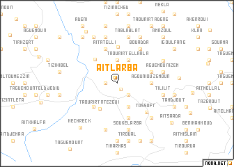 map of Aït Larba