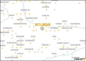 map of Aït Lbour