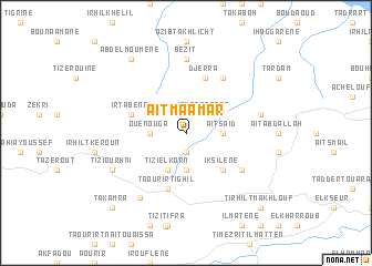 map of Aït Maamar